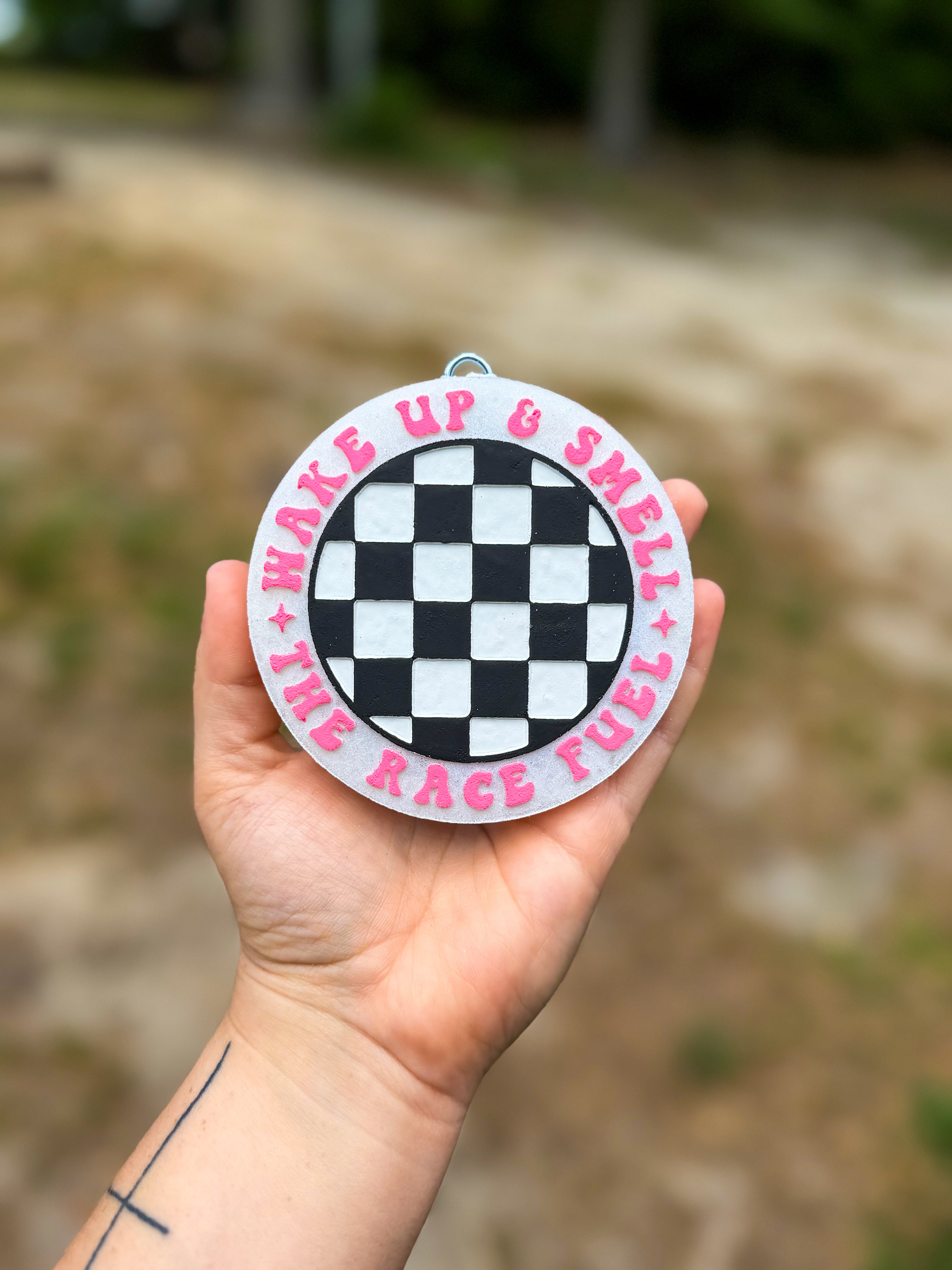 Wake Up & Smell The Race Fuel - Mahogany Teakwood