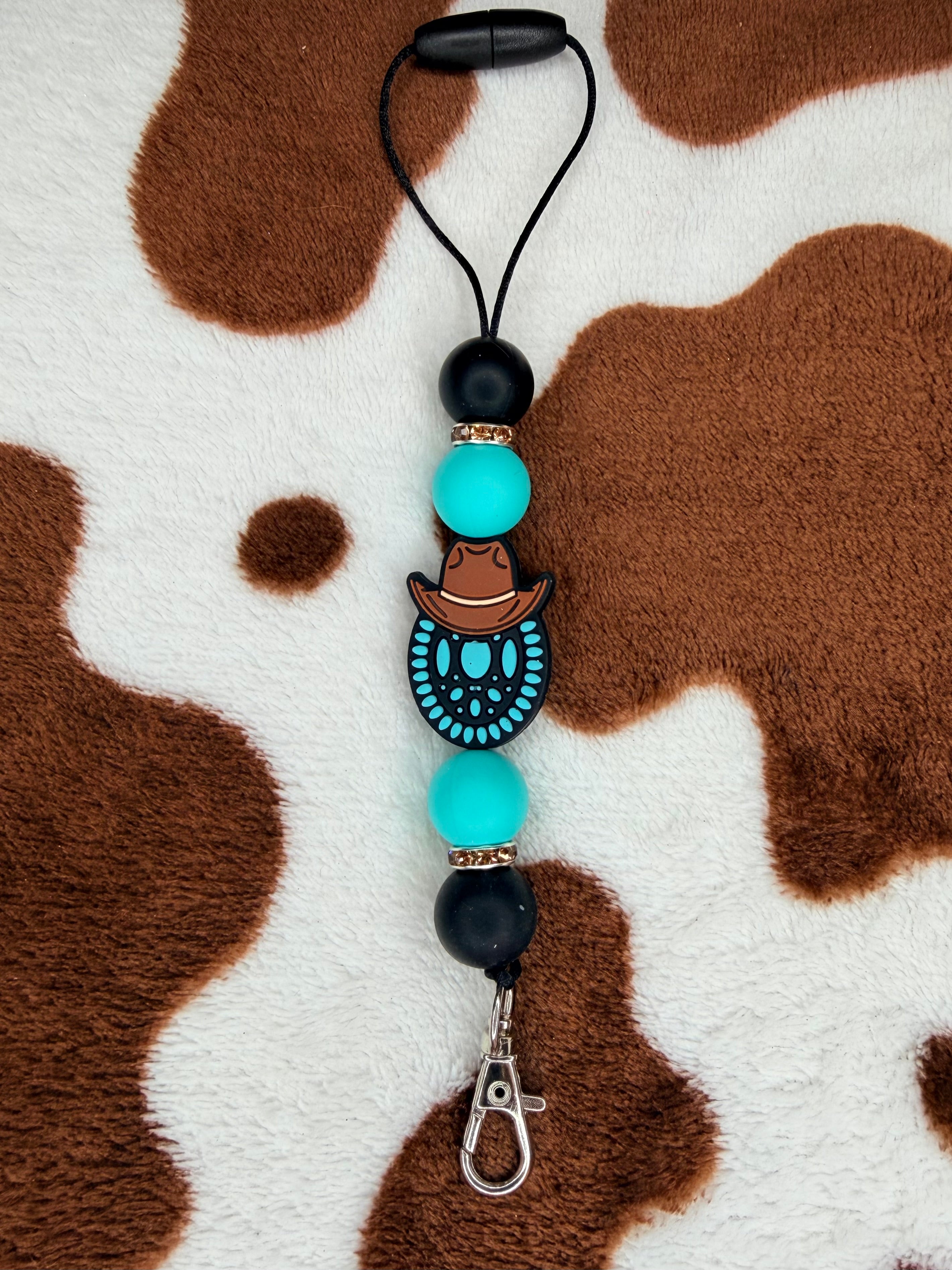 Turquoise Concho Hanger
