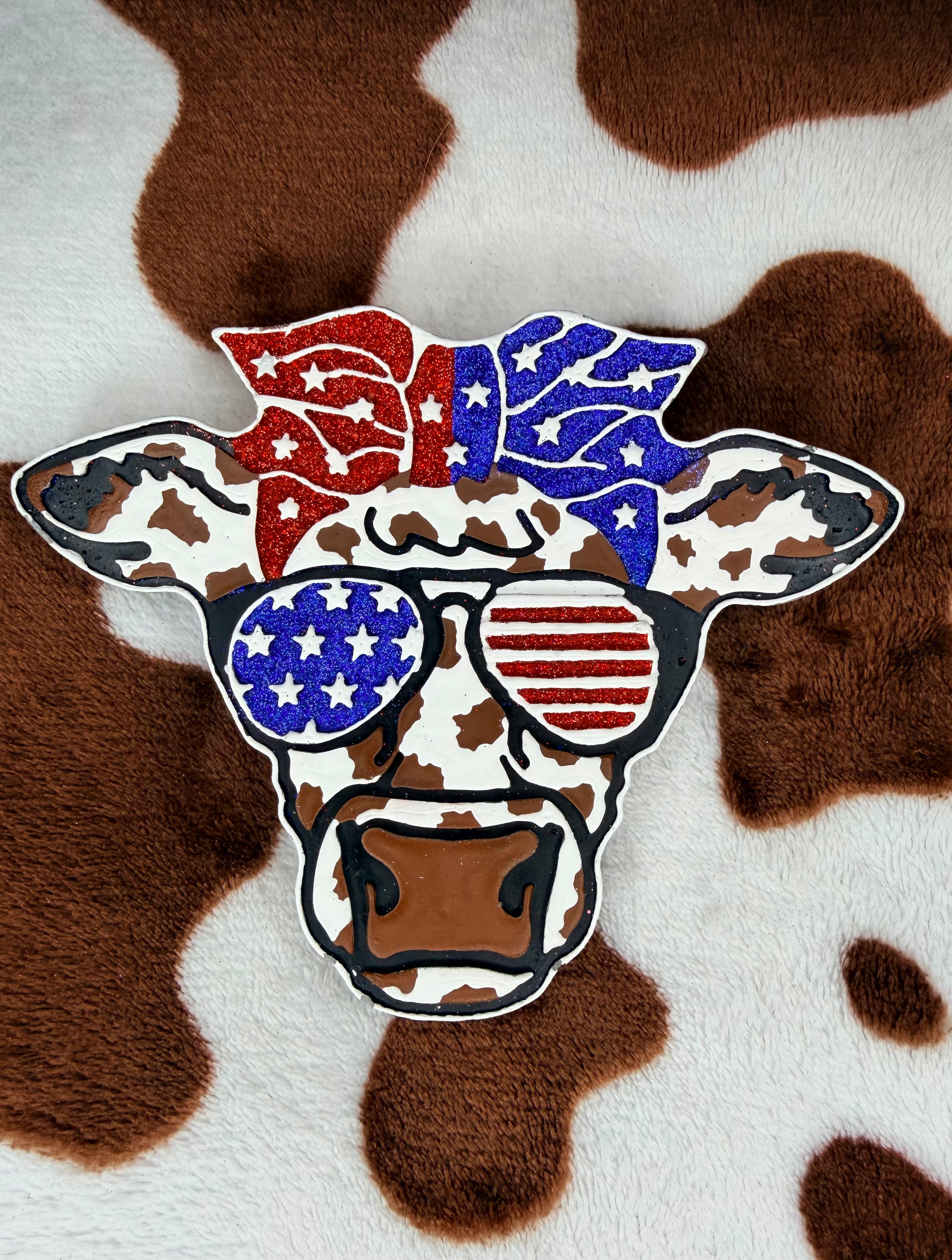 4th of July Cow - Bump N Grind