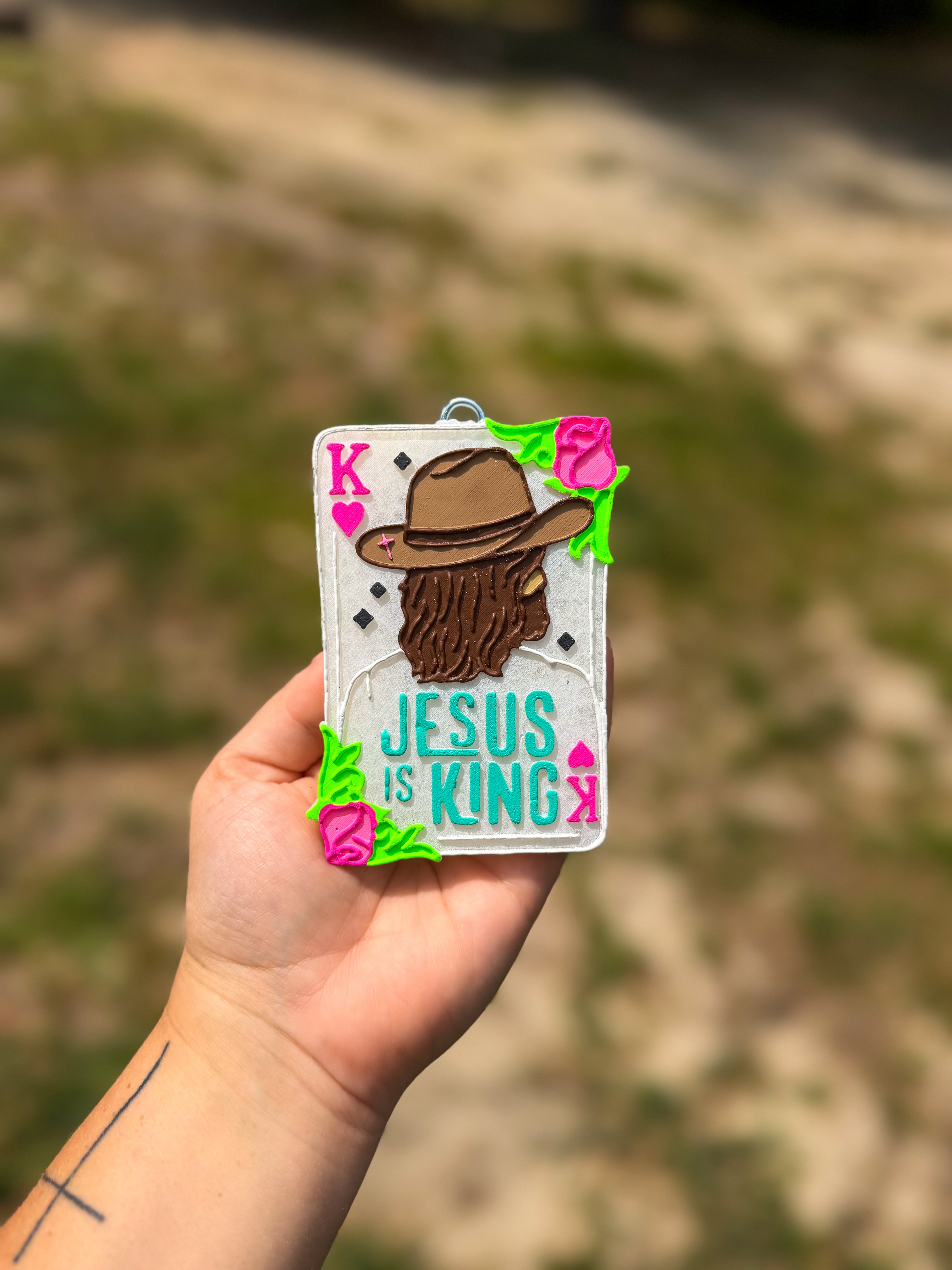 Jesus Is King - Mahogany Coconut