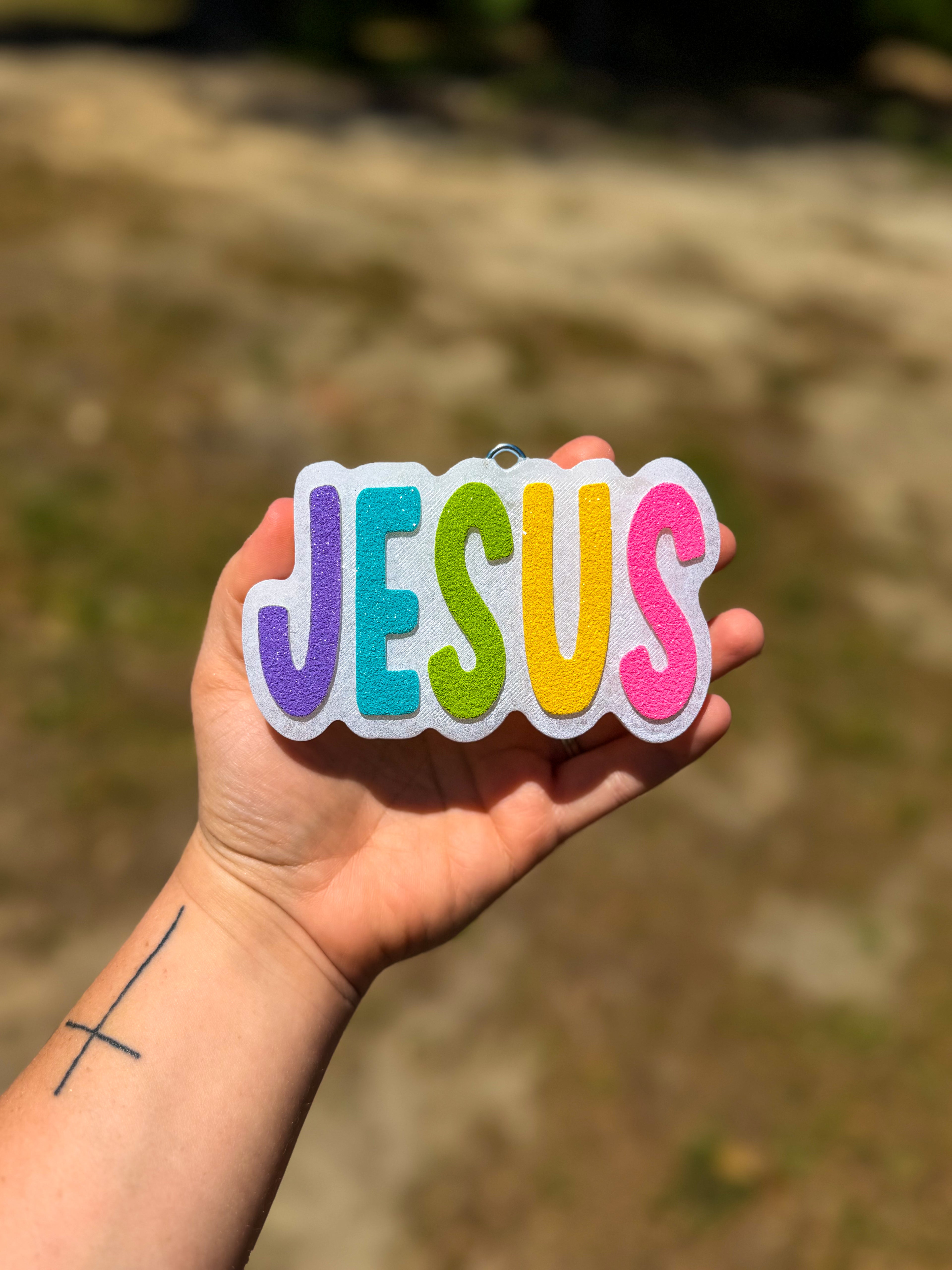 Jesus - Mahogany Teakwood