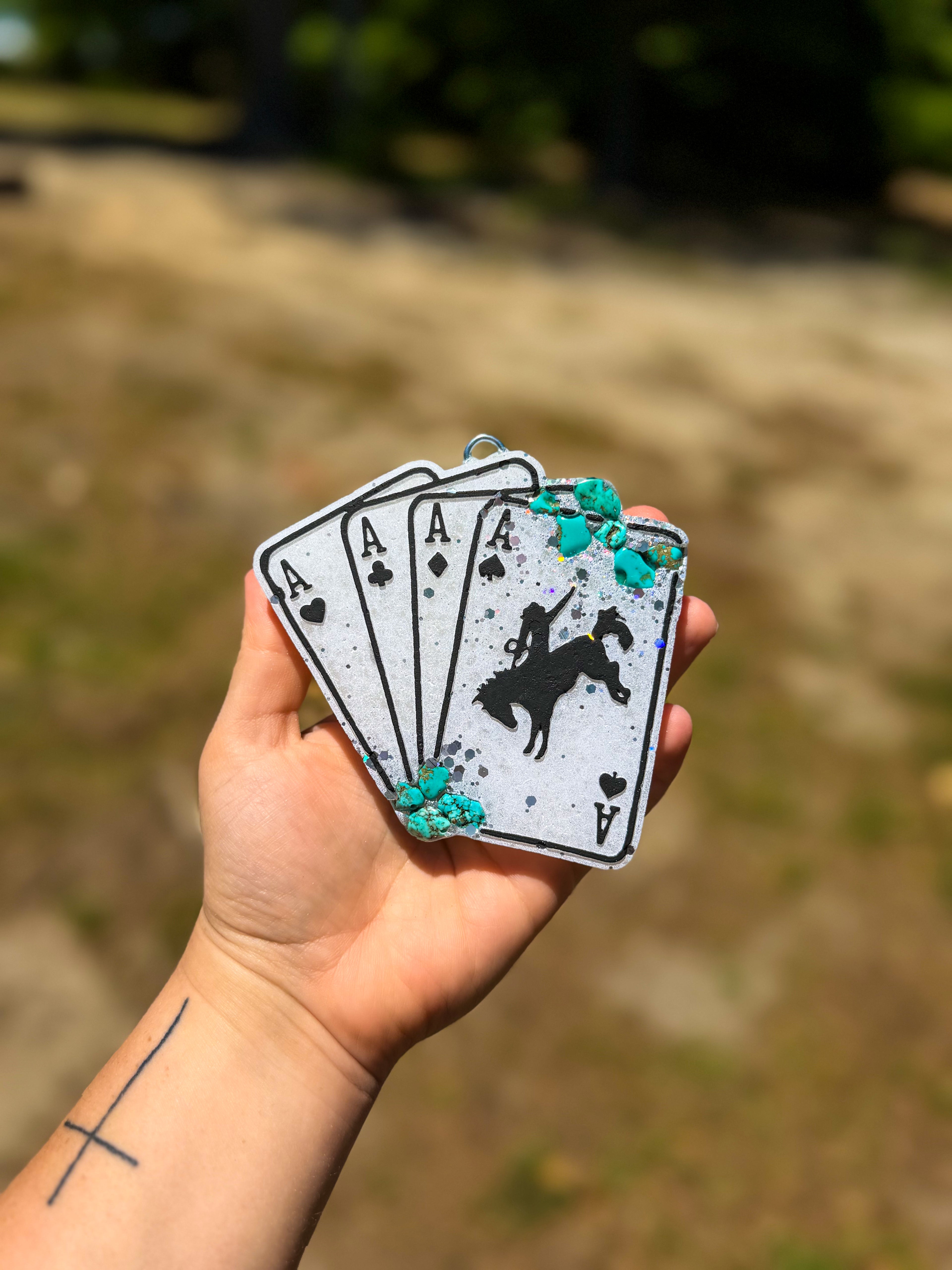 Cards - Mahogany Teakwood