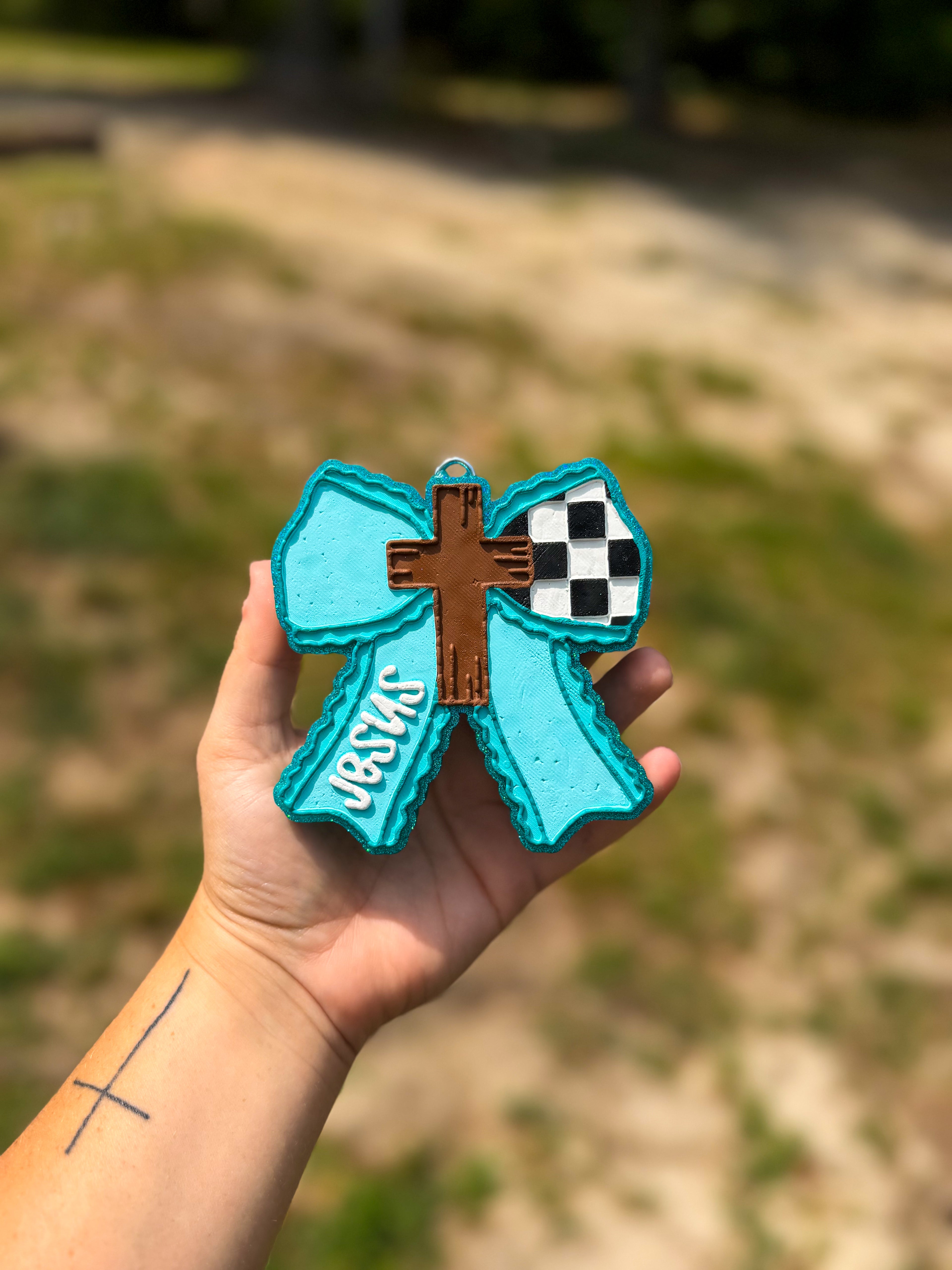 Jesus Cross Bow - Sweet Grace